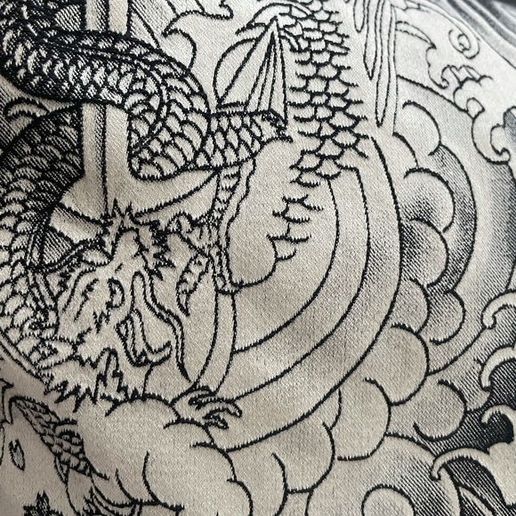 Jean Paul Gaultier Pillow case Dragon Tattoo design DEAD STOCK NWT - Picture 8 of 8